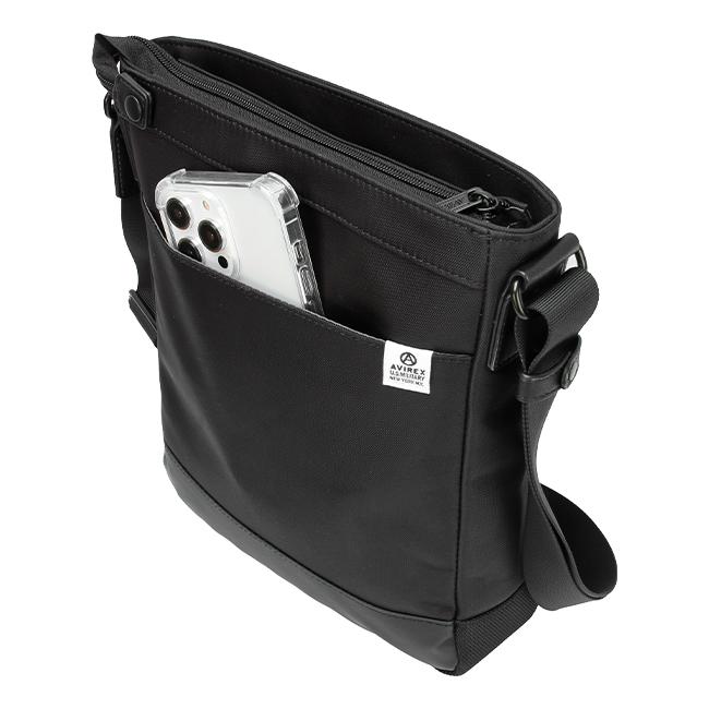 最大44% 2/27から アヴィレックス ショルダーバッグ 軽量 縦型 抗菌 肩掛け 斜めがけ 小さめ ミニ コンパクト A5 アビレックス ソリッド AVIREX SOLID AX2055 | AVIREX | 11