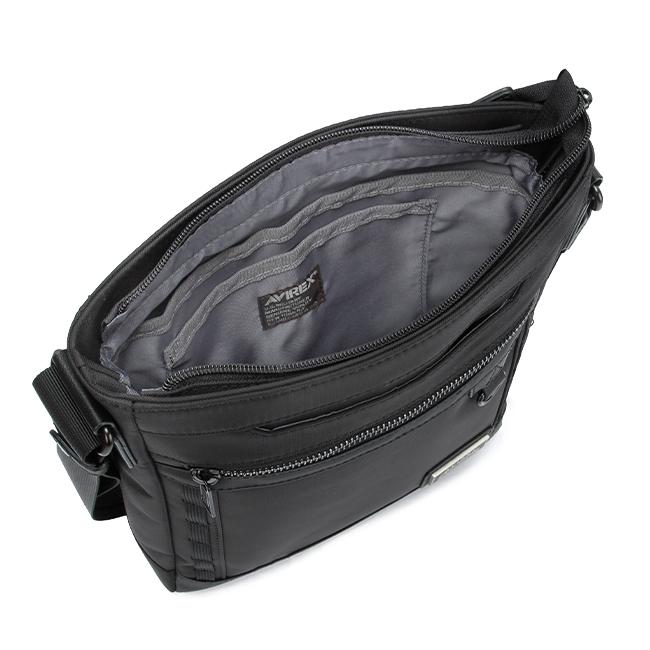 最大42% 4/28から アヴィレックス ショルダーバッグ 軽量 縦型 抗菌 肩掛け 斜めがけ 小さめ ミニ コンパクト A5 アビレックス ソリッド AVIREX SOLID AX2055 | AVIREX | 07