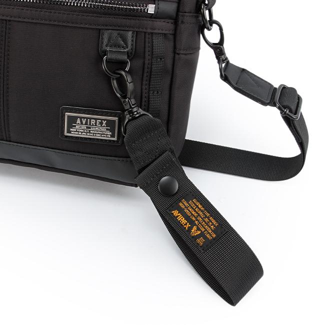 最大42% 4/28から アヴィレックス ミニショルダーバッグ メンズ ブランド 軽量 抗菌 薄型 横型 斜めがけ 小さめ A5 アビレックス ソリッド AVIREX AX2056 | AVIREX | 12