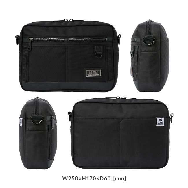 最大42% 1/13限定 アヴィレックス ミニショルダーバッグ メンズ ブランド 軽量 抗菌 薄型 横型 斜めがけ 小さめ A5 アビレックス ソリッド AVIREX AX2056 | AVIREX | 04