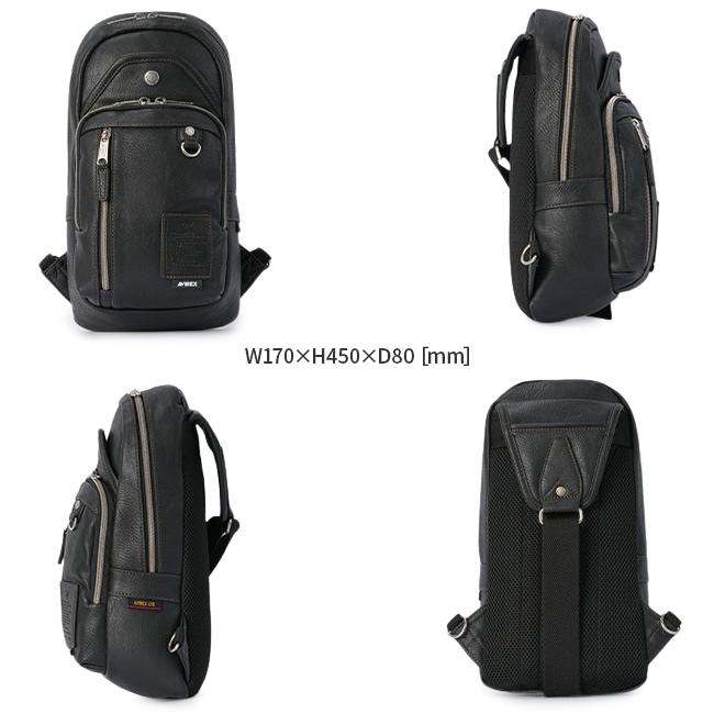 最大44% 3/22まで アヴィレックス ボディバッグ ワンショルダーバッグ メンズ ブランド 軽量 撥水 合皮 ミリタリー スチュアート アビレックス AVIREX AX5001 | AVIREX | 05