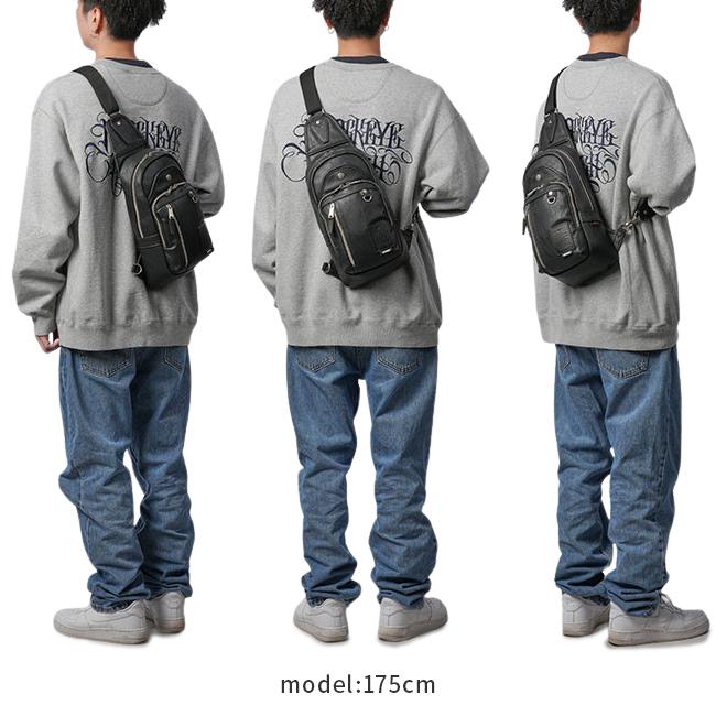 最大42% 4/28から アヴィレックス ボディバッグ ワンショルダーバッグ メンズ ブランド 軽量 撥水 合皮 ミリタリー スチュアート アビレックス AVIREX AX5001 | AVIREX | 06