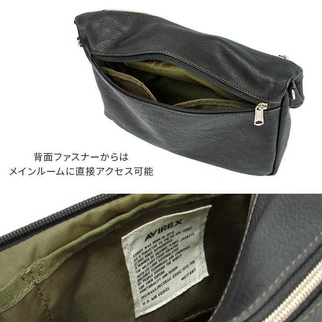最大42% 8/30限定 アヴィレックス ショルダーバッグ メンズ ブランド 軽量 黒 斜めがけ 2WAY B5 A4 トートバッグ アビレックス ソリッド AVIREX SOLID AX5003 | AVIREX | 10
