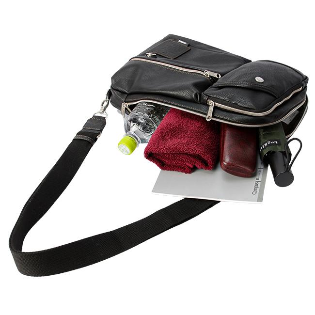 最大53% 2/27から アヴィレックス ショルダーバッグ ワンショルダーバッグ メンズ ブランド 軽量 合皮 大きめ 斜めがけ 2WAY B5 スチュアート AVIREX AX5004 | AVIREX | 12