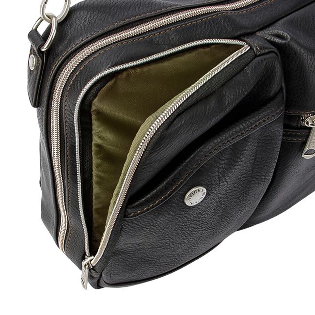 最大42% 4/28から アヴィレックス ショルダーバッグ ワンショルダーバッグ メンズ ブランド 軽量 合皮 大きめ 斜めがけ 2WAY B5 スチュアート AVIREX AX5004 | AVIREX | 09