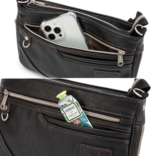 最大51% 1/11限定 アヴィレックス ミニショルダーバッグ メンズ ブランド 軽量 合皮 拡張 横型 斜めがけ 小さめ A5 アビレックス スチュアート AVIREX AX5006 | AVIREX | 14