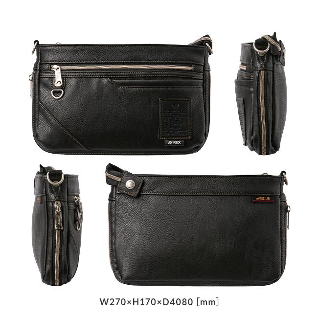 最大51% 1/11限定 アヴィレックス ミニショルダーバッグ メンズ ブランド 軽量 合皮 拡張 横型 斜めがけ 小さめ A5 アビレックス スチュアート AVIREX AX5006 | AVIREX | 06