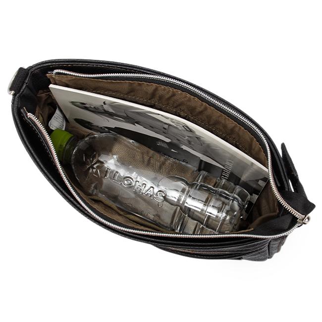 アヴィレックス ミニショルダーバッグ メンズ ブランド 軽量 合皮 拡張 横型 斜めがけ 小さめ A5 アビレックス スチュアート AVIREX AX5006 | AVIREX | 08