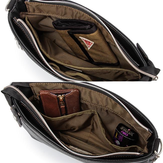 最大42% 4/28から アヴィレックス ミニショルダーバッグ メンズ ブランド 軽量 合皮 拡張 横型 斜めがけ 小さめ A5 アビレックス スチュアート AVIREX AX5006 | AVIREX | 10