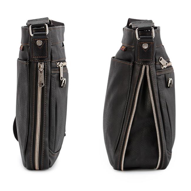 最大44% 3/22まで アヴィレックス ショルダーバッグ メンズ ブランド 軽量 合皮 拡張 縦型 斜めがけ B5 アビレックス スチュアート AVIREX STUART AX5007 | AVIREX | 17