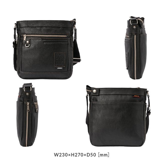最大42% 4/28から アヴィレックス ショルダーバッグ メンズ ブランド 軽量 合皮 拡張 縦型 斜めがけ B5 アビレックス スチュアート AVIREX STUART AX5007 | AVIREX | 06