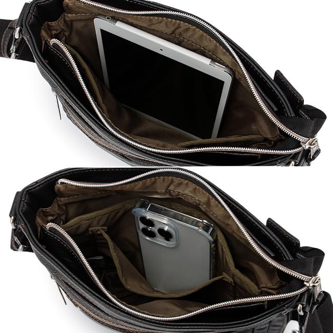 最大42% 4/28から アヴィレックス ショルダーバッグ メンズ ブランド 軽量 合皮 拡張 縦型 斜めがけ B5 アビレックス スチュアート AVIREX STUART AX5007 | AVIREX | 10