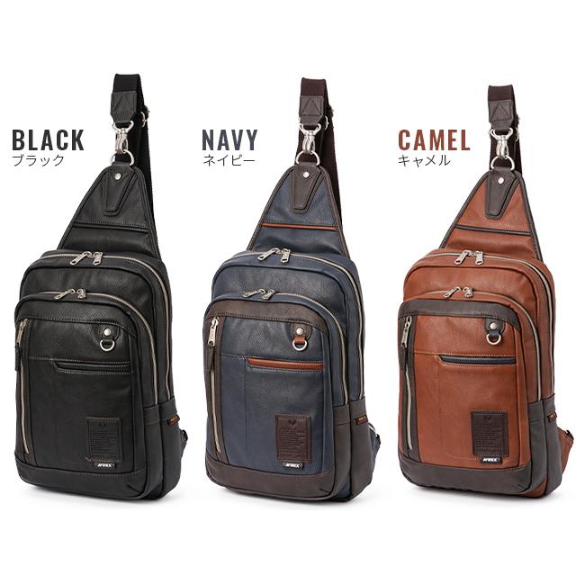 最大44% 2/27から アヴィレックス ボディバッグ ワンショルダーバッグ メンズ ブランド 軽量 合皮 2WAYリュック アビレックス スチュアート AVIREX AX5008 | AVIREX | 05