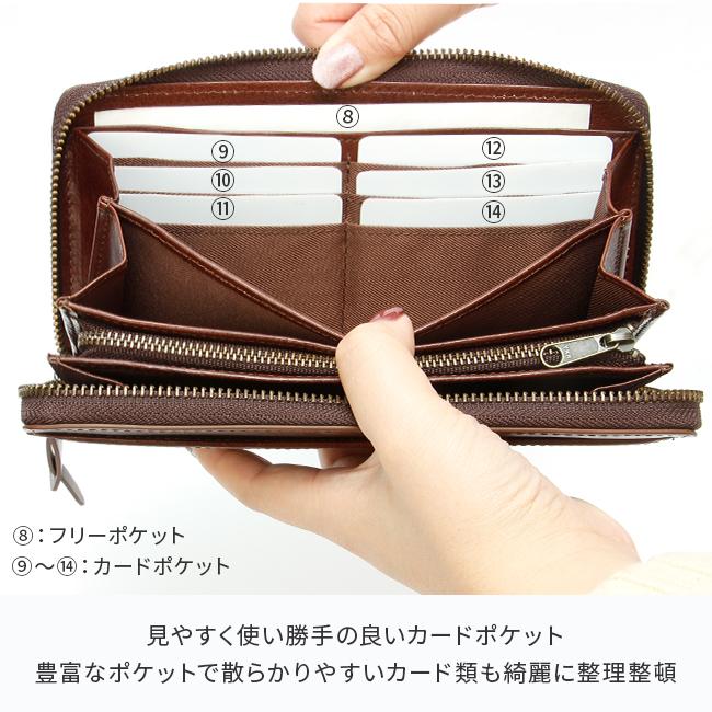 最大42% 1/13限定 アヴィレックス 長財布 メンズ ブランド レザー 本革 大容量 軽量 ラウンドファスナー アビレックス バイデ AVIREX BEIDE AX9102 | AVIREX | 08