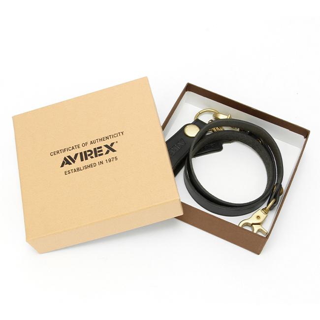 最大42% 8/30限定 アヴィレックス アビレックス ウォレットチェーン ウォレットコード レザー 本革 黒 AVIREX AX9304 | AVIREX | 14
