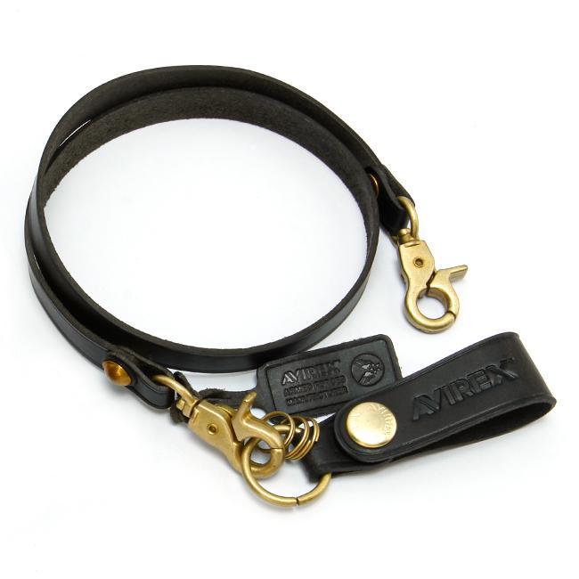 最大41% 3/25限定 アヴィレックス アビレックス ウォレットチェーン ウォレットコード レザー 本革 黒 AVIREX AX9304 | AVIREX | 07