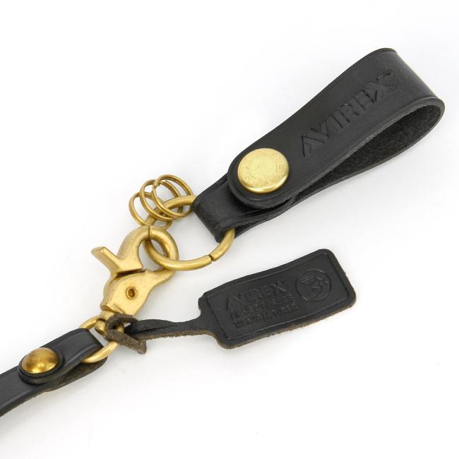 最大42% 4/28から アヴィレックス アビレックス ウォレットチェーン ウォレットコード レザー 本革 黒 AVIREX AX9304 | AVIREX | 08