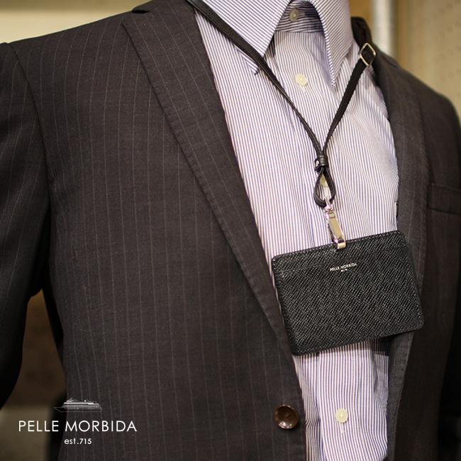 ペッレモルビダ IDカードホルダー IDカードケース 首掛け 本革 PELLE MORBIDA BA312 バルカ オーバーロード | PELLE MORBIDA | 10