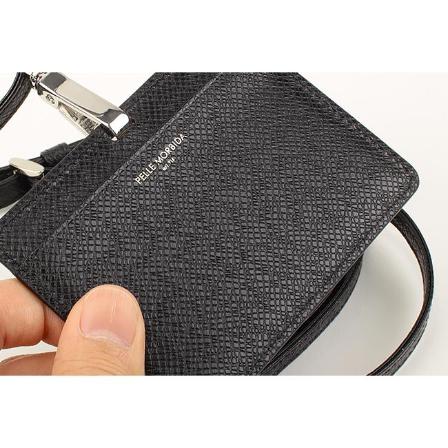 最大42% 2/17まで ペッレモルビダ IDカードホルダー IDカードケース 首掛け 本革 PELLE MORBIDA BA312 バルカ オーバーロード | PELLE MORBIDA | 12