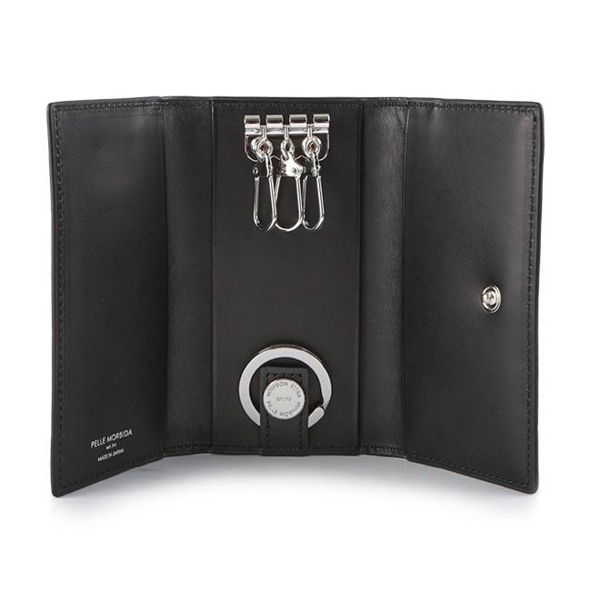 ペッレモルビダ キーケース 3連 スマートキー 本革 PELLE MORBIDA PMO-BA317 バルカ オーバーロード | PELLE MORBIDA | 09