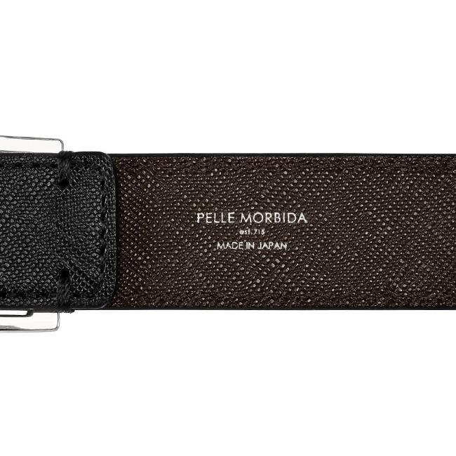 最大42% 8/31限定 ペッレモルビダ バルカ リバーシブル ベルト メンズ 30mm 本革 日本製 ビジネス ブランド PELLE MORBIDA PMO-BAB001 | PELLE MORBIDA | 08