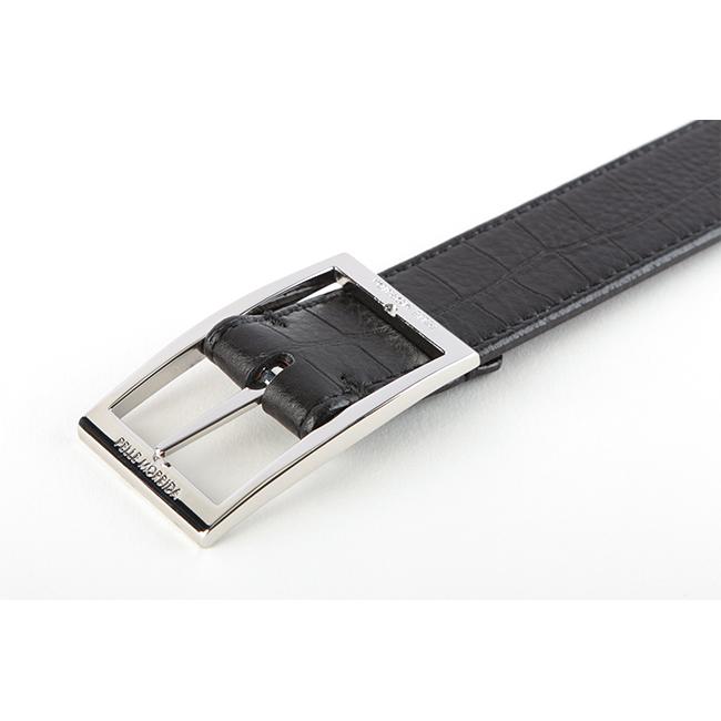 ペッレモルビダ バルカ リバーシブル ベルト メンズ 30mm 本革 日本製 型押しレザー クロコ ビジネス ブランド PELLE MORBIDA PMO-BAB002 | PELLE MORBIDA | 05