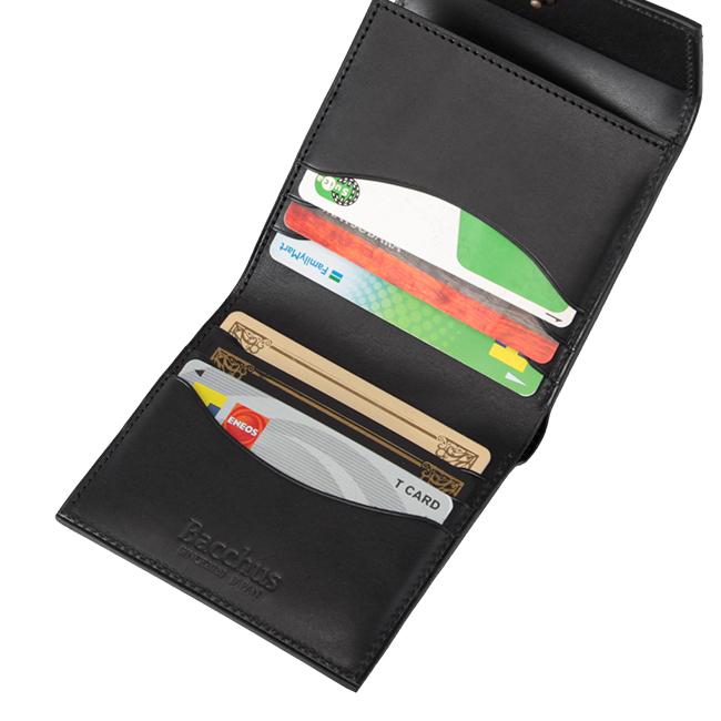 Bacchus（バッカス） 最大51% 1/11限定 財布 二つ折り財布 ミニ財布 本