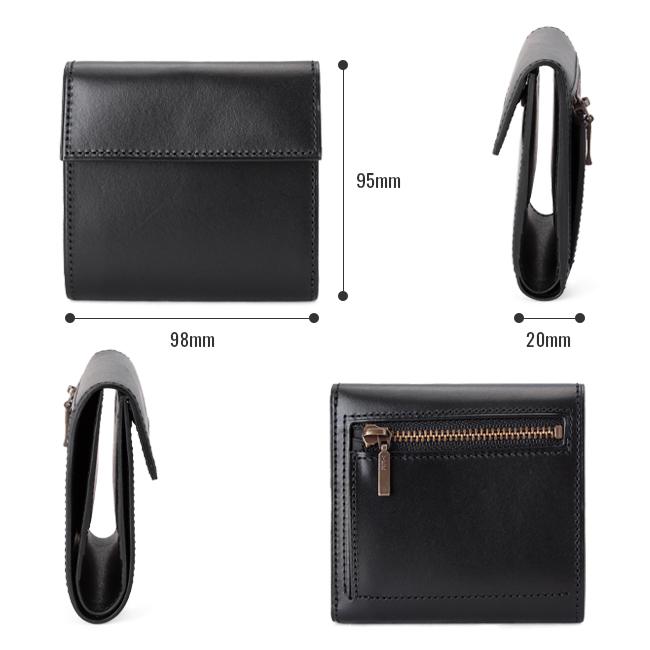 最大53% 3/1まで バッカス 財布 二つ折り財布 ミニ財布 本革 レザー ミニウォレット コンパクト メンズ レディース Bacchus 001 在庫限り | Bacchus | 08