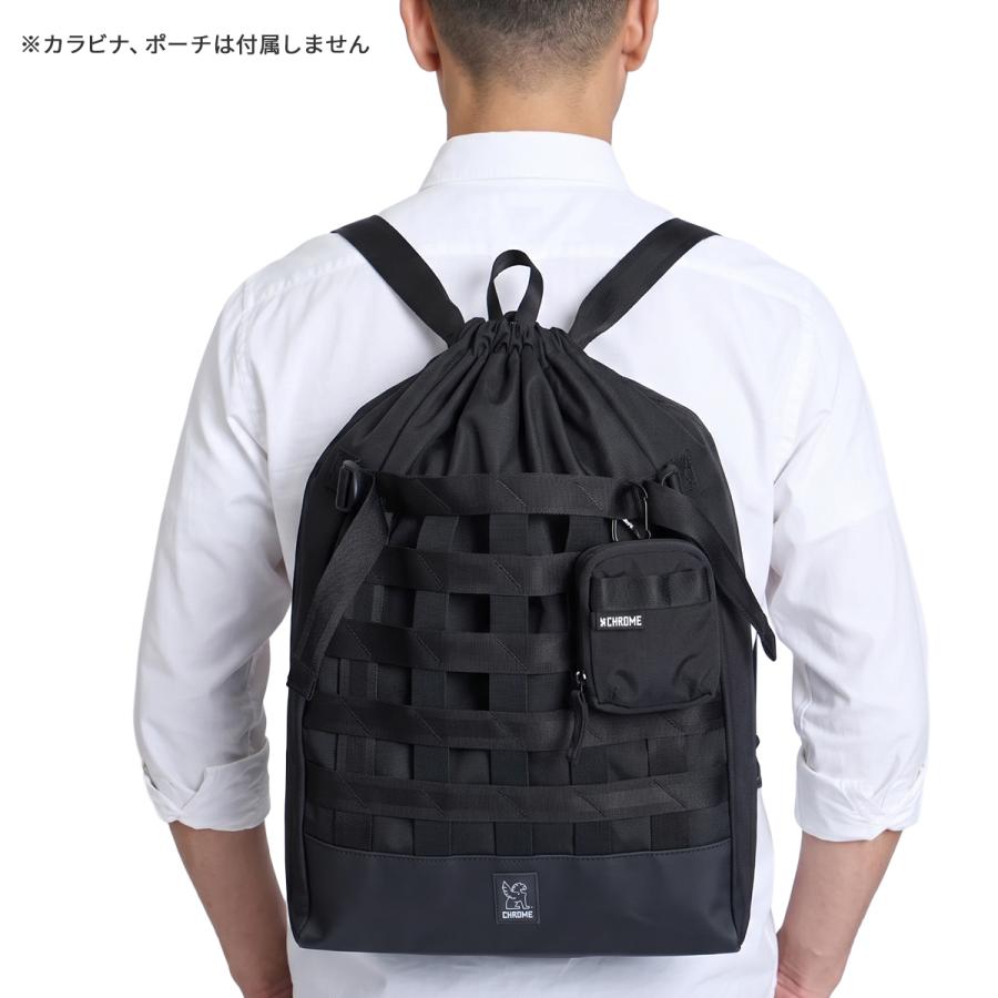 最大42% 9/15限定 クローム インダストリーズ バラージ ナップサック リュック 21L A4 撥水 防水 耐水 CHROME INDUSTRIES BARRAGE JP279 | CHROME | 13
