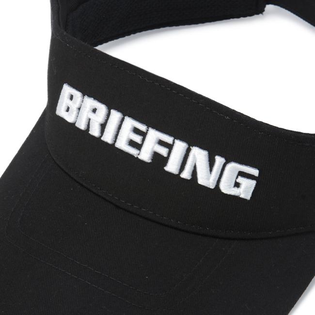 最大41% 8/7限定 ブリーフィング ゴルフ サンバイザー メンズ ブランド ブラック キャップ ロゴ 刺繍 黒 帽子 BRIEFING GOLF BRG251M95 | BRIEFING GOLF | 05