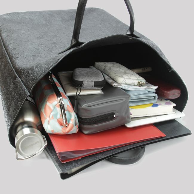 ブランクレ トートバッグ レディース 軽い 大きめ 大容量 軽量 日本製 本革 レザー ブランド ペイズリー柄 A4 B4 A3 blancle bc1053 在庫限り | blancle | 09