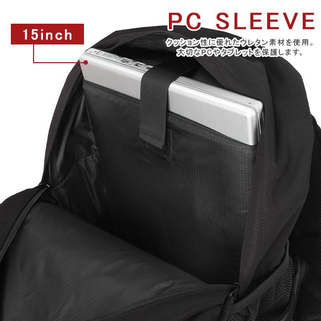 最大44% 3/22まで ベンデイビス リュック 32L レディース 大容量 軽量 撥水 通学 黒 女子 中学 高校 シンプル スクールバッグ BEN DAVIS BDW-8301 | BEN DAVIS | 10