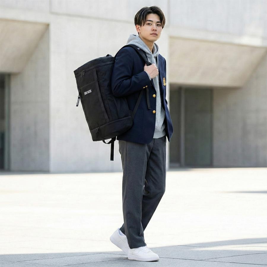 BEN DAVIS（ベンデイビス） リュック 30L レディース 大容量 通学 黒