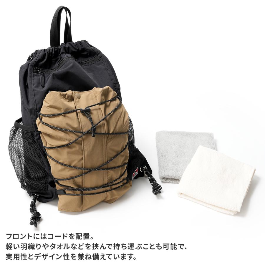 最大42% 3/30限定 ベンデイビス ナップサック リュック メンズ レディース ブランド おしゃれ 軽量 BEN DAVIS BDW-8470 | BEN DAVIS | 19