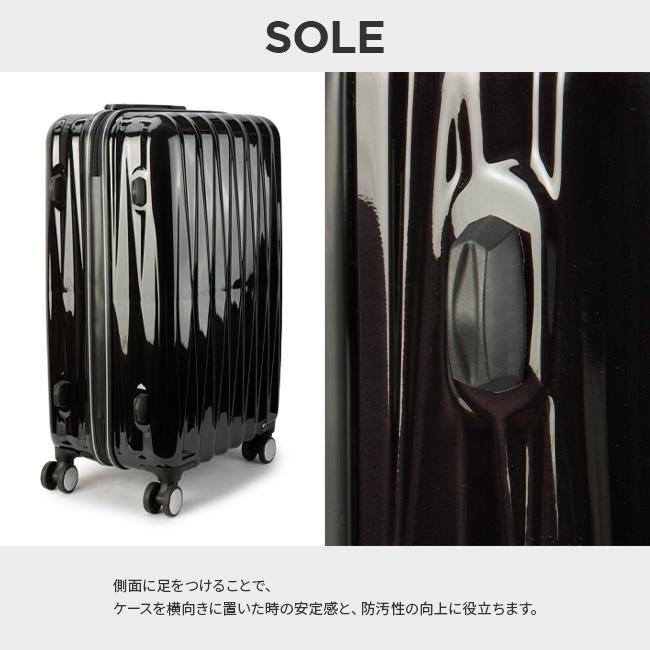 スーツケース 60L Mサイズ 中型 軽量 DBCラゲージ HIRODBC bdy1951-24