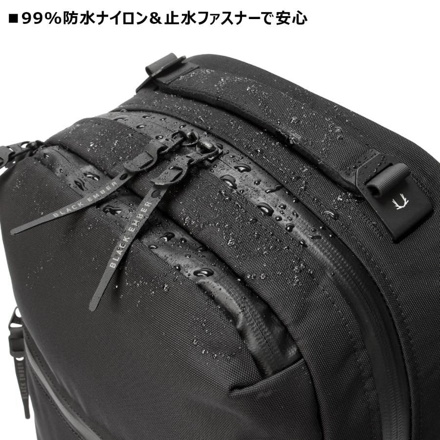 最大51% 3/3限定 ブラックエンバー リュック ビジネスリュック バックパック メンズ ブランド 撥水 防水 A4 B4 20L PC収納 13インチ BLACK EMBER 7225001 | BLACK EMBER | 15