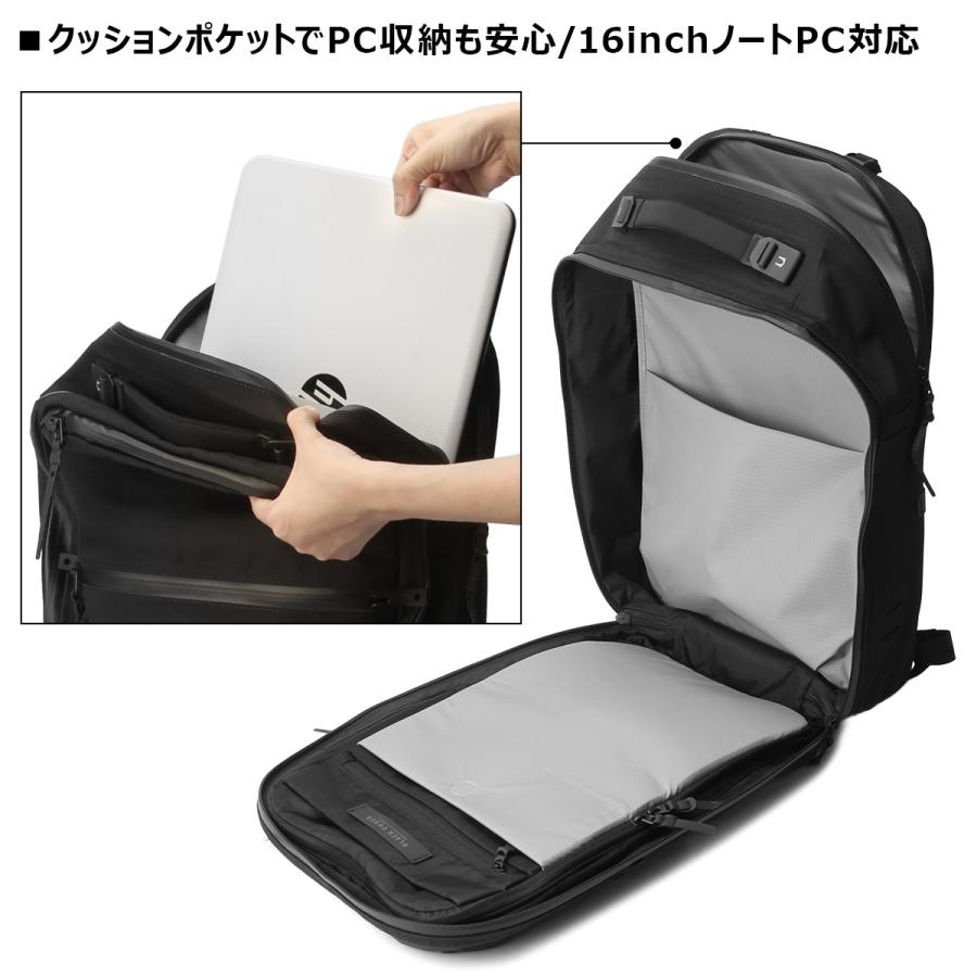 ブラックエンバー リュック ビジネスリュック バックパック メンズ ブランド 撥水 防水 A4 B4 25L PC収納 16インチ BLACK EMBER 7225002 | BLACK EMBER | 10