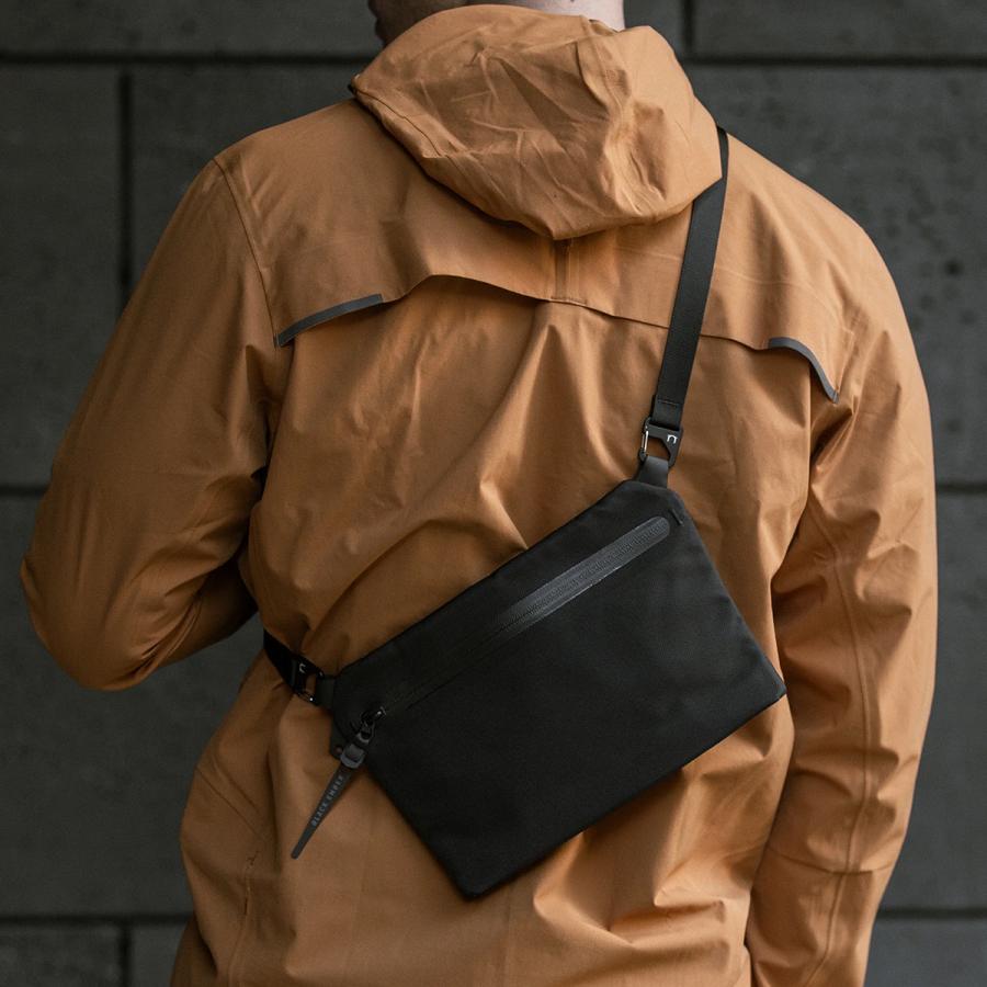 ブラックエンバー ショルダーバッグ サコッシュ メンズ ブランド 軽量 防水 小さめ 斜めがけ B6 BLACK EMBER SACOCHE 01 EmberTex 7225009 | BLACK EMBER | 09