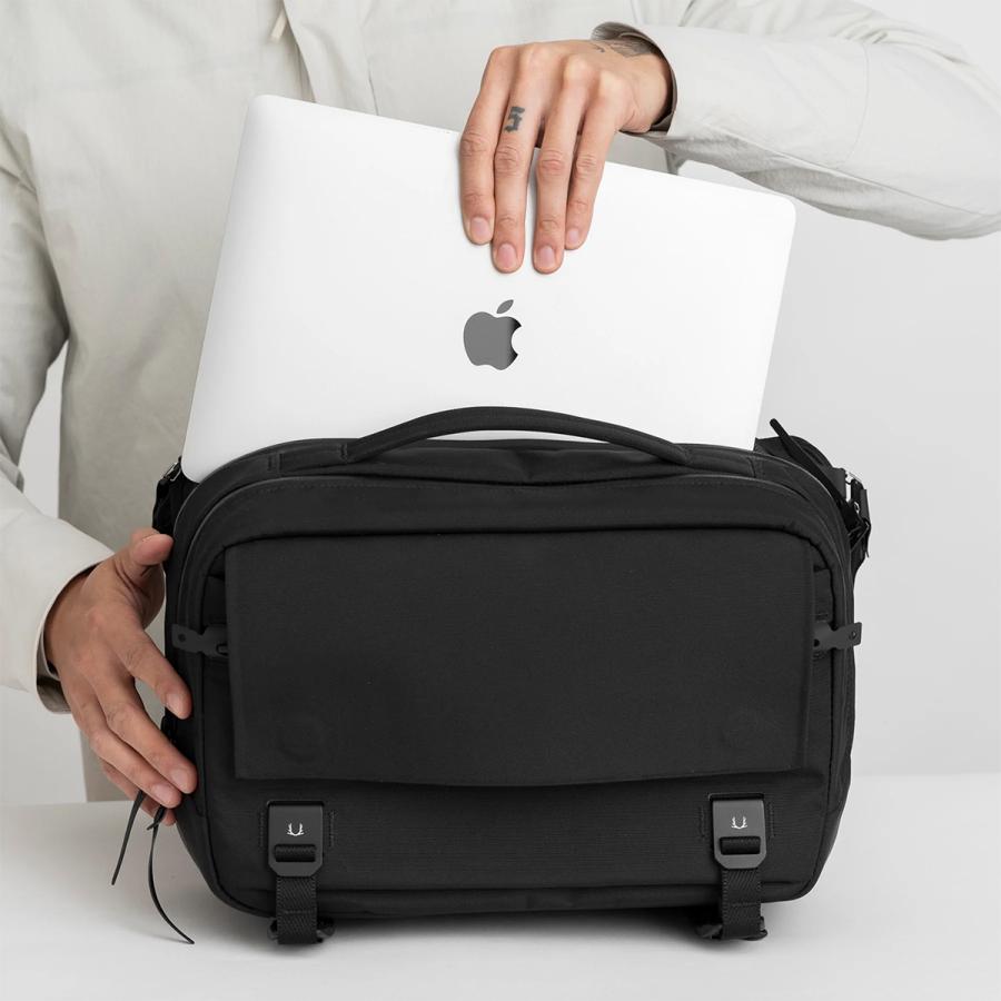 最大50% 1/8限定 ブラックエンバー ショルダーバッグ メンズ ブランド 軽量 大容量 防水 斜めがけ 大きめ A4 12L カメラバッグ BLACK EMBER 7225011 | BLACK EMBER | 07