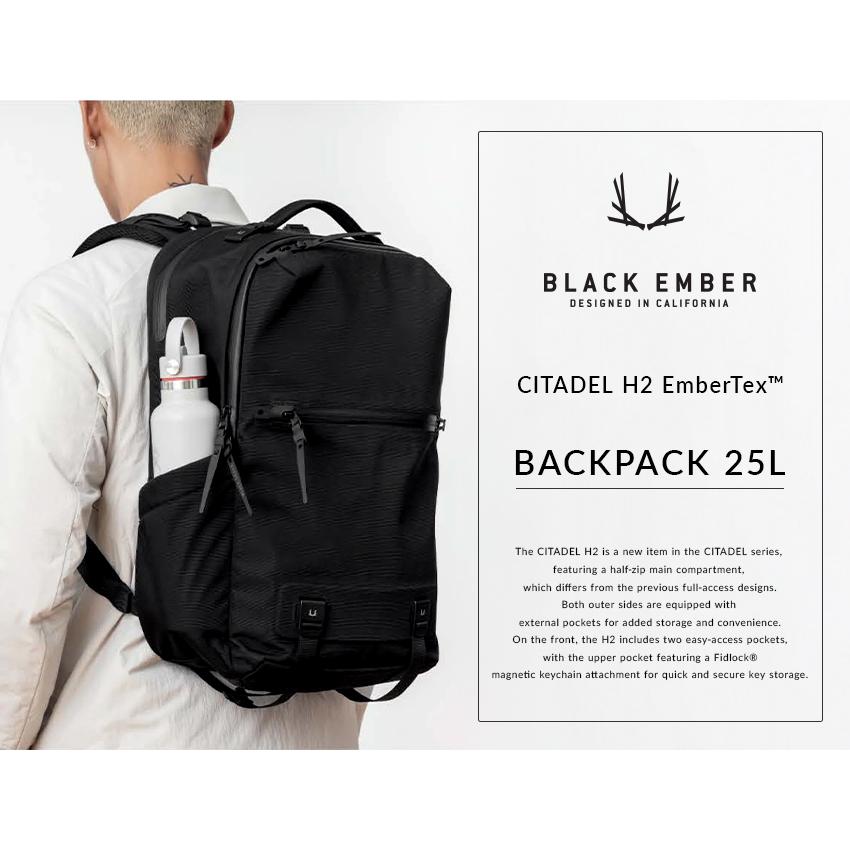 最大50% 9/29限定 ブラックエンバー ビジネスリュック B4 25L PC収納 防水 撥水 メンズ ブランド 通勤 通学 BLACK EMBER EmberTex 7225014 | BLACK EMBER | 02