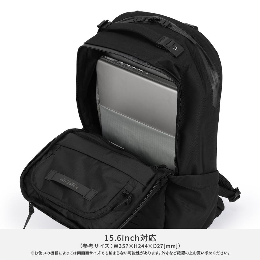 最大50% 9/29限定 ブラックエンバー ビジネスリュック B4 25L PC収納 防水 撥水 メンズ ブランド 通勤 通学 BLACK EMBER EmberTex 7225014 | BLACK EMBER | 08