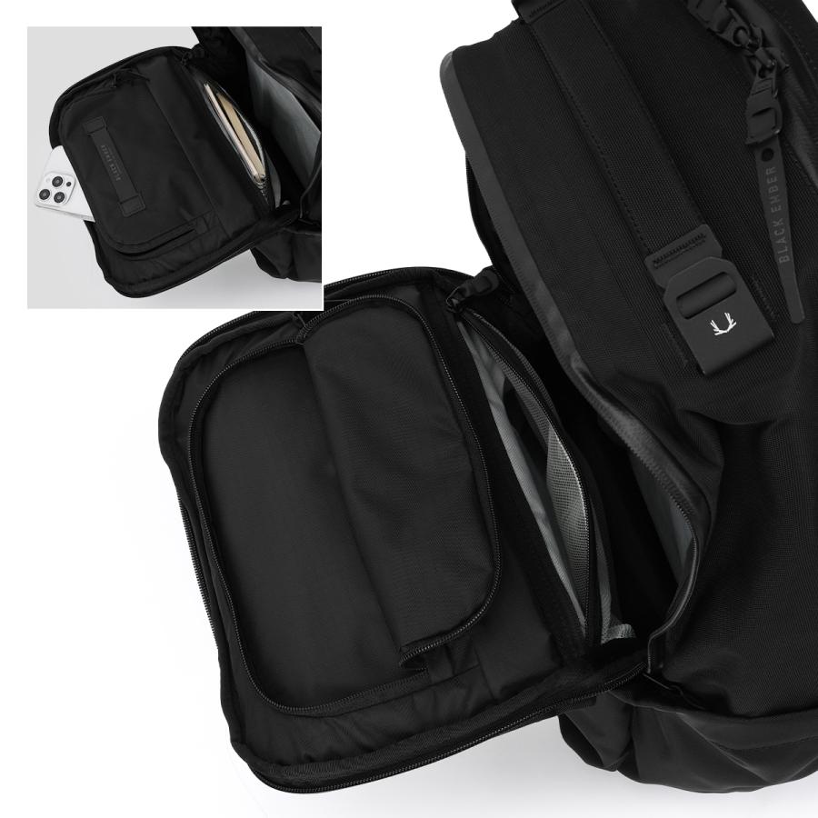 最大50% 12/25限定 ブラックエンバー エンバーテックス リュック メンズ ブランド 防水 撥水 A4 B4 25L BLACK EMBER EmberTex No,7225014 | BLACK EMBER | 09