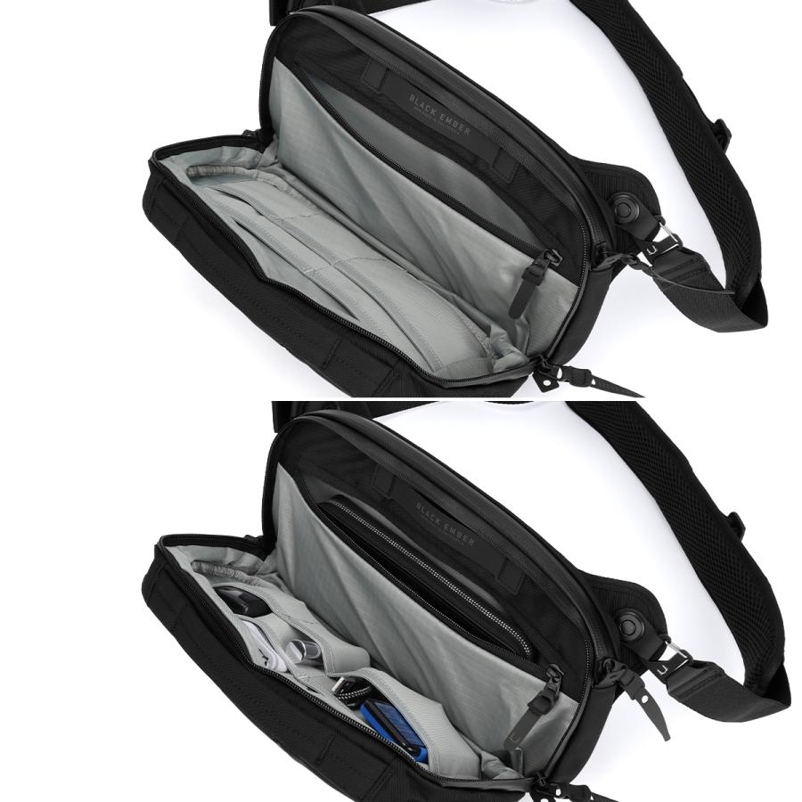 最大50% 12/25限定 ブラックエンバー エンバーテックス ボディバッグ メンズ ブランド 斜めがけバッグ 防水 撥水 BLACK EMBER EmberTex No,7225015 | BLACK EMBER | 09