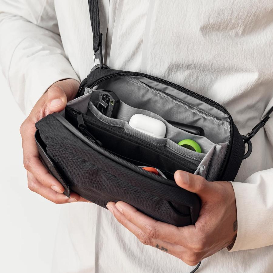 最大41% 9/8限定 ブラックエンバー ショルダーバッグ ショルダーウォレット 1.5L スマホ ガジェット 収納 軽量 旅行 BLACK EMBER 7226001 | BLACK EMBER | 10