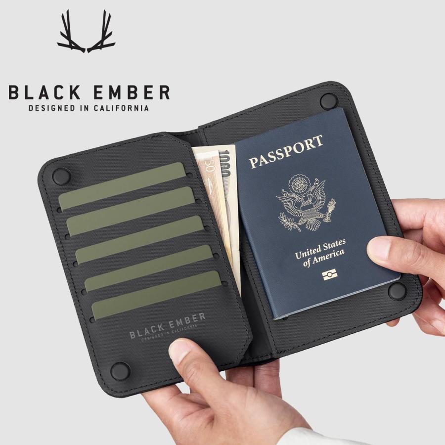 最大42% 5/24限定 ブラックエンバー パスポートケース トラベルケース スリム 薄型 BLACK EMBER 7226003 | BLACK EMBER