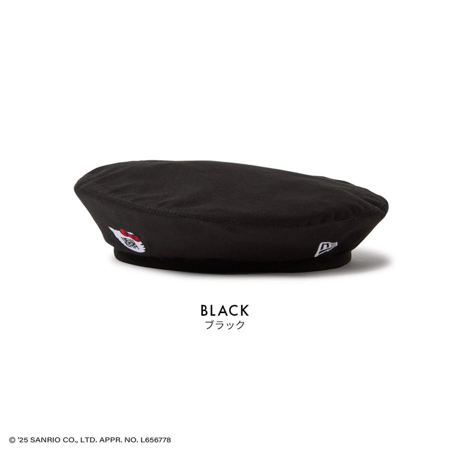 ハローキティ ベレー帽 白黒 NEW ERA（ニューエラ） 最大46% 5/19限定 ハローキティ ベレー帽 帽子
