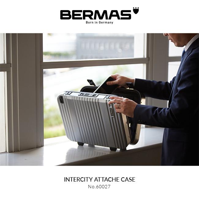 最大42% 9/15限定 バーマス インターシティ アタッシュケース B4 軽量 ポリカーボネート+ABS ダイヤルロック BERMAS 60027 shpr | BERMAS | 03