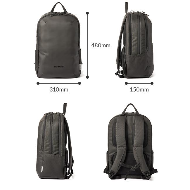 【美品】BERMAS バーマス 2way 大容量 ビジネスバッグ レザー BERMAS バーマス ビジネスリュック メンズ ブランド 50代 40代