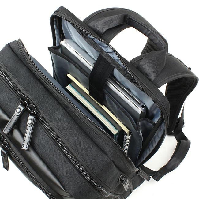 バーマス バウアーゲーエン ビジネスリュック BAUER GEHEN 60385 ビジネスバッグ 1WAY 2室 A4ファイル B4用紙 PC収納 | BERMAS | 13