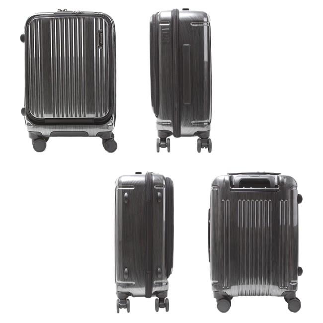 完売 1年保証 バーマス スーツケース 機内持ち込み 35l Sサイズ 軽量 フロントオープン ストッパー付き Usbポート インターシティ Bermas Inter City Riosmauricio Com
